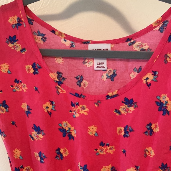 Floral Pink Sundress with Pockets - Picture 4 of 5